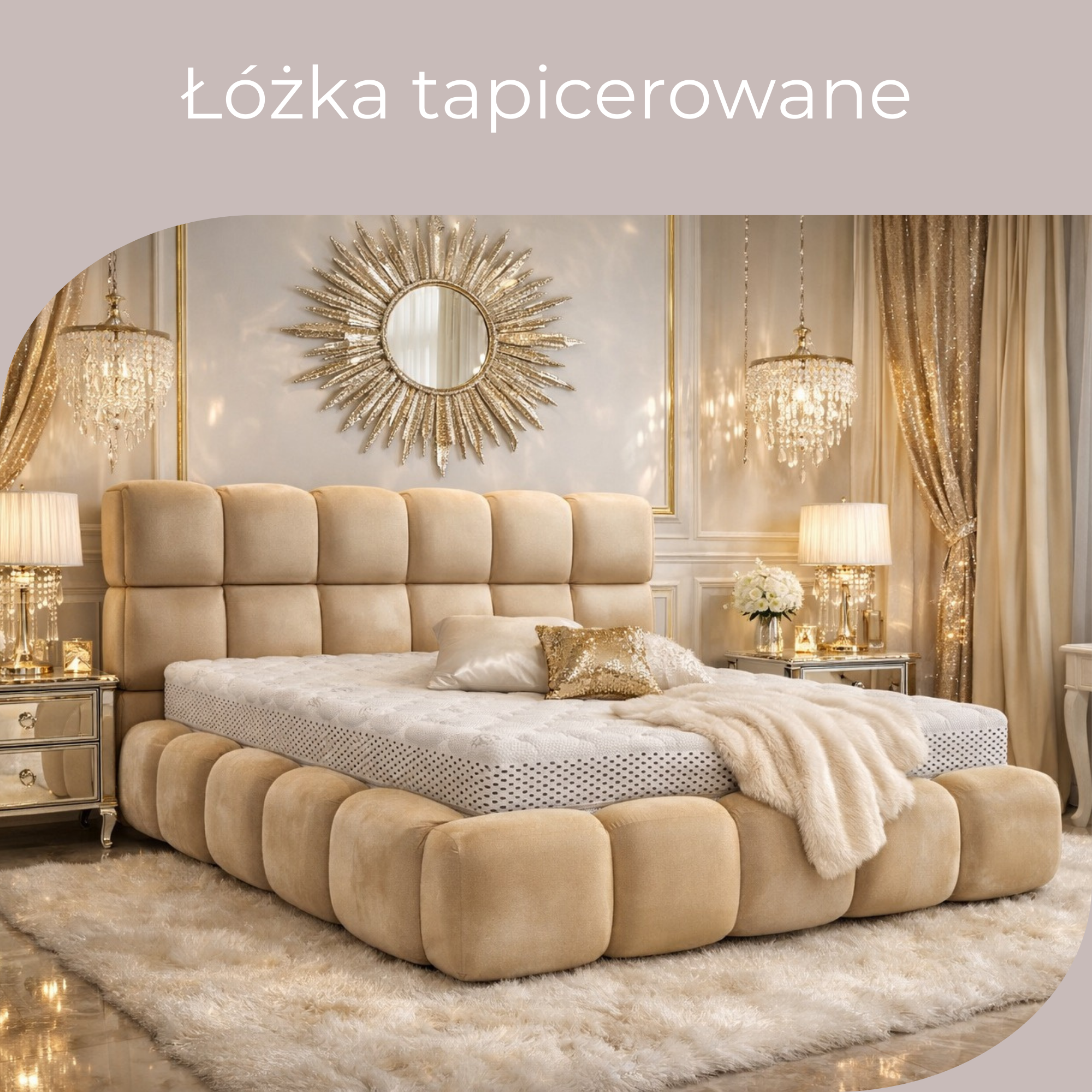 Łóżka Tapicerowane